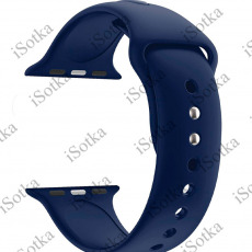 Ремешок монобраслет Apple Watch Series "L" 42mm/44mm (синий)