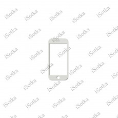 Стекло дисплея + рамка + OCA Apple iPhone 6S  (белый) Hi-copy