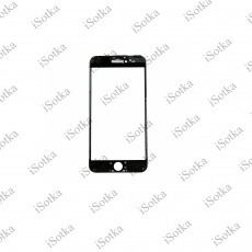 Стекло дисплея + рамка + OCA Apple iPhone 6S Plus (черный) Hi-copy