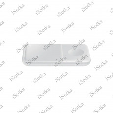 Беспроводное зарядное устройство для телефона wireless charging плоское (белый)