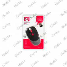 Мышь Smart Buy ONE SBM-344СAG-KR беспроводная (черно-красный)