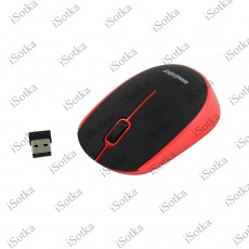 Мышь Smart Buy ONE SBM-368СAG-KR беспроводная (черно-красный)