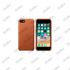 Чехол Apple iPhone 7 Plus / 8 Plus Leather Case (коричневый)