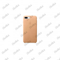 Чехол Apple iPhone 7 Plus / 8 Plus Leather Case (бежевый)
