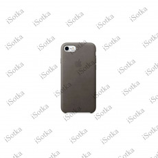 Чехол Apple iPhone 7 Plus / 8 Plus Leather Case (серый)
