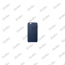Чехол Apple iPhone 7 / 8 / SE (2020) Leather Case (темно-синий)