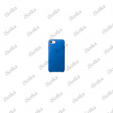 Чехол Apple iPhone 7 / 8 / SE (2020) Leather Case (синий)