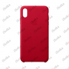 Чехол Apple iPhone 7 Plus / 8 Plus Leather Case (вишневый)