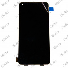 Дисплей для Xiaomi Mi 11 Lite/Mi 11 Lite 5G + тачскрин (черный) (оригинал LCD)