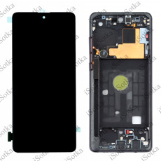 Дисплей для Samsung SM-N770F Galaxy Note 10 Lite + тачскрин (черный) (оригинал снятый)