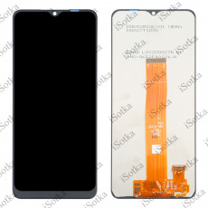 Дисплей для Samsung SM-A125F Galaxy A12 + тачскрин (черный) (оригинал Lcd)