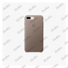 Чехол Apple iPhone 7 Plus / 8 Plus Leather Case (вишневый)