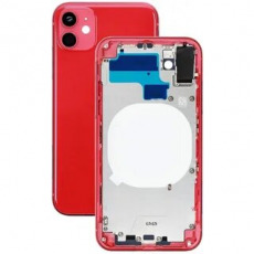 Корпус для Apple iPhone 11 (Ростест) (красный) (уценка)