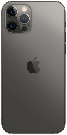Корпус для iPhone 12 Pro Max (Ростест) (черный) OEM