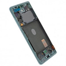 Дисплей для Samsung SM-G973F Galaxy S10 GH97-21065A тачскрин в рамке зеленый OEM LCD