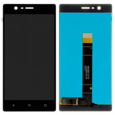 Дисплей для Nokia 3 TA-1032 черный AAA