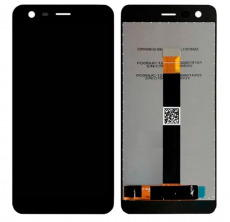 Дисплей для Nokia 2 TA-1029 черный OEM