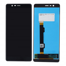 Дисплей для Nokia 5.1 TA-1075 черный OEM