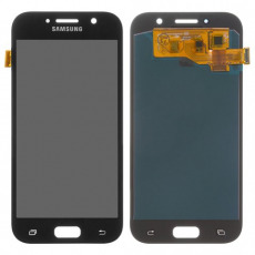 Дисплей для Samsung SM-A520F Galaxy A5 2017 тачскрин черный OEM LCD