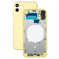 Корпус для iPhone 11 (Ростест) (желтый) OEM