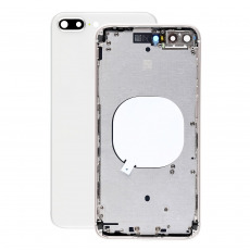 Корпус для iPhone 8 Plus (Ростест) (белый) OEM