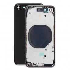 Корпус для iPhone 8 (Ростест) (черный) OEM