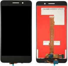 Дисплей для Huawei Honor Y6 II CAM-03 CAM-L23 и 5A CAM-L21 тачскрин черный OEM