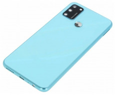 Задняя крышка (корпус) для Huawei Honor 9A (MOA-LX9N) (голубой)