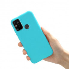 Задняя крышка для Huawei Honor 9A (MOA-LX9N) (голубой) (корпус)