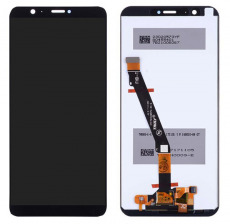 Дисплей для Huawei Honor P Smart 2018, FIG-LX1, FIG-LX2, Enjoy 7S тачскрин черный OEM