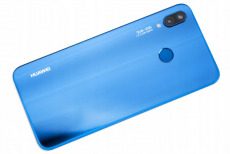 Задняя крышка для Huawei Honor P20 Lite (ANE-LX1) (синий клейн)