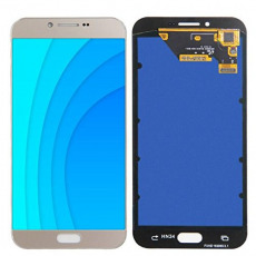Дисплей для Samsung SM-A810F Galaxy A8 2016 тачскрин розовый OEM LCD