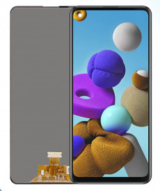 Дисплей для Samsung SM-A217F Galaxy A21s тачскрин черный OEM LCD