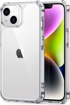 Чехол Apple iPhone 14 Plus силикон (прозрачный) ESR Air Armour TPU Case Clear