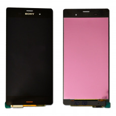 Дисплей для Sony Xperia Z3 Dual D6603, D6643, D6653, D6616, D6633 тачскрин черный OEM