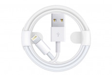 Дата кабель Apple Lightning 8-pin - USB 1м (белый) (оригинал)