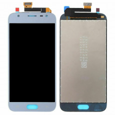 Дисплей для Samsung SM-J330F Galaxy J3 2017 тачскрин голубой OEM LCD