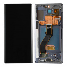 Дисплей для Samsung SM-N970F Galaxy Note 10 тачскрин в рамке черный OEM