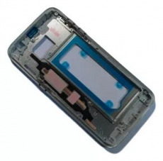 Средняя часть корпуса для Samsung G930 Galaxy S7 (серый) (Б/У)
