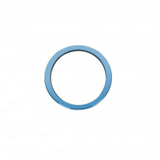 Металлический ободок под камеру для iPhone XR (голубой) Оригинал
