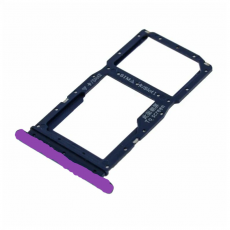 Держатель SIM-карты / Лоток для Huawei Honor 9x (STK-LX1) (China) (фиолетовый)