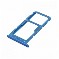 Держатель SIM-карты  Лоток для Huawei Honor 9 lite (LLD-L31) синий