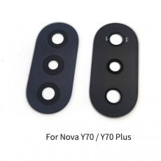 Стекло камеры для Huawei Honor Nova Y70 без корпусной части (черный)