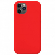Чехол для iPhone 12 / 12 Pro Silicone Case (красный)