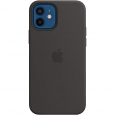 Чехол для iPhone 12 / 12 Pro Silicone Case черный
