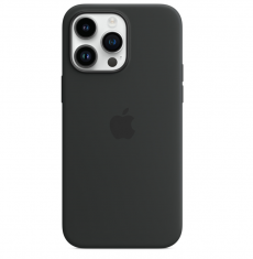 Чехол для iPhone 14 Pro Max Silicone Case черный