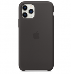 Чехол для iPhone 11 Pro Max Silicone Case черный