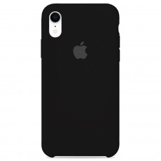 Чехол для iPhone XR Silicone Case черный