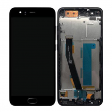 Дисплей для Xiaomi Mi 6 тачскрин с рамкой черный OEM