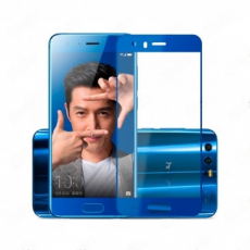 Защитное стекло для Honor Huawei 8 (FRD-L09, FRD-L19) FULL синий